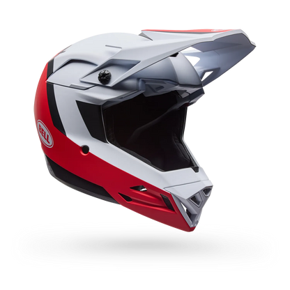Casco MTB BELL FULL-10 MIPS LEVEL SET Bianco/Rosso