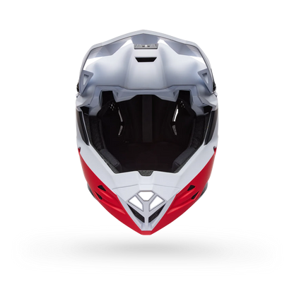 Casco MTB BELL FULL-10 MIPS LEVEL SET Bianco/Rosso