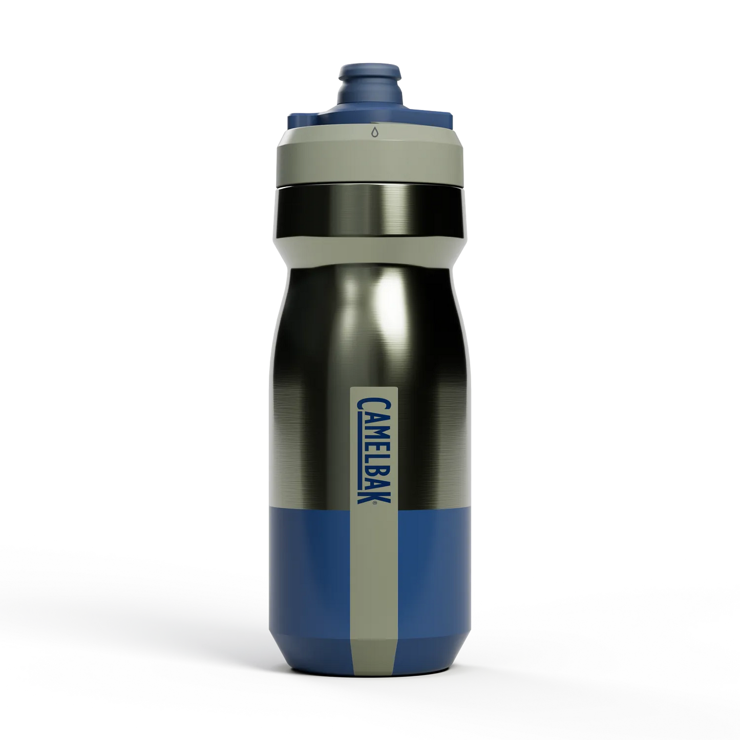 CAMELBAK PODIUM ACCIAIO ISOLATO Borraccia termica con nebbia di mercurio