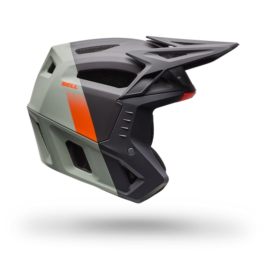 Casco MTB BELL 3QTR-AIR MIPS RATIO Nero/Grigio/Rosso