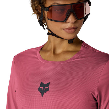 Maglia FOX FLEXAIR Donna Maniche Corte Berry