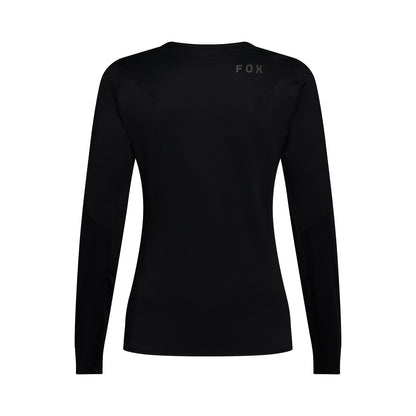Maglia FOX FLEXAIR Donna Maniche Lunghe Nero