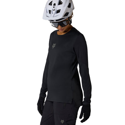 Maglia FOX FLEXAIR Donna Maniche Lunghe Nero