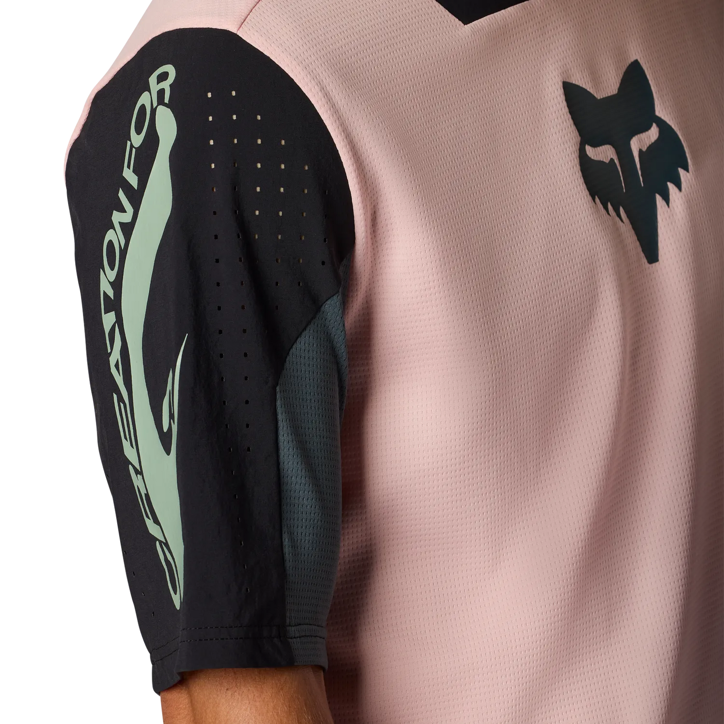 FOX DEFEND CREATION Maglia a maniche corte di colore rosa blush