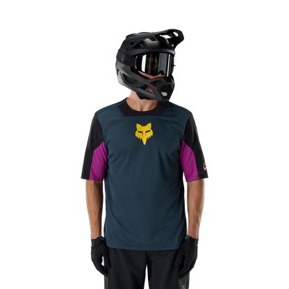 Maglia FOX DEFEND CREATION Maniche Corte Blu