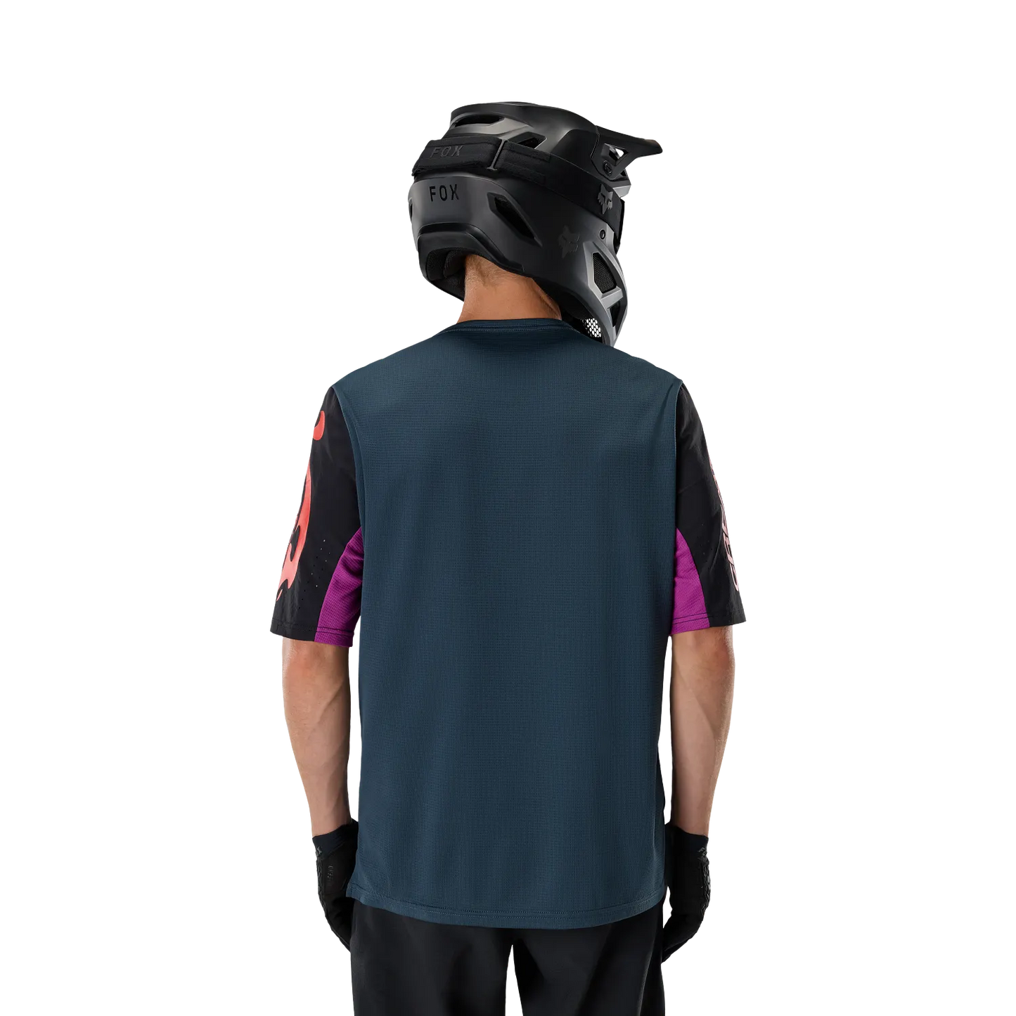 Maglia FOX DEFEND CREATION Maniche Corte Blu