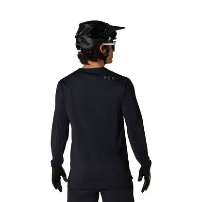 Maglia FOX FLEXAIR Maniche Lunghe Nera