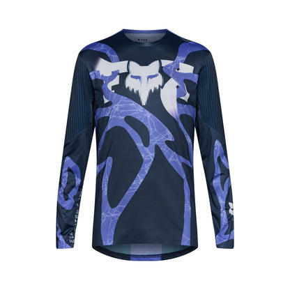Maglia FOX FLEXAIR DIFFUSE SE Maniche Lunghe Viola Blueberry