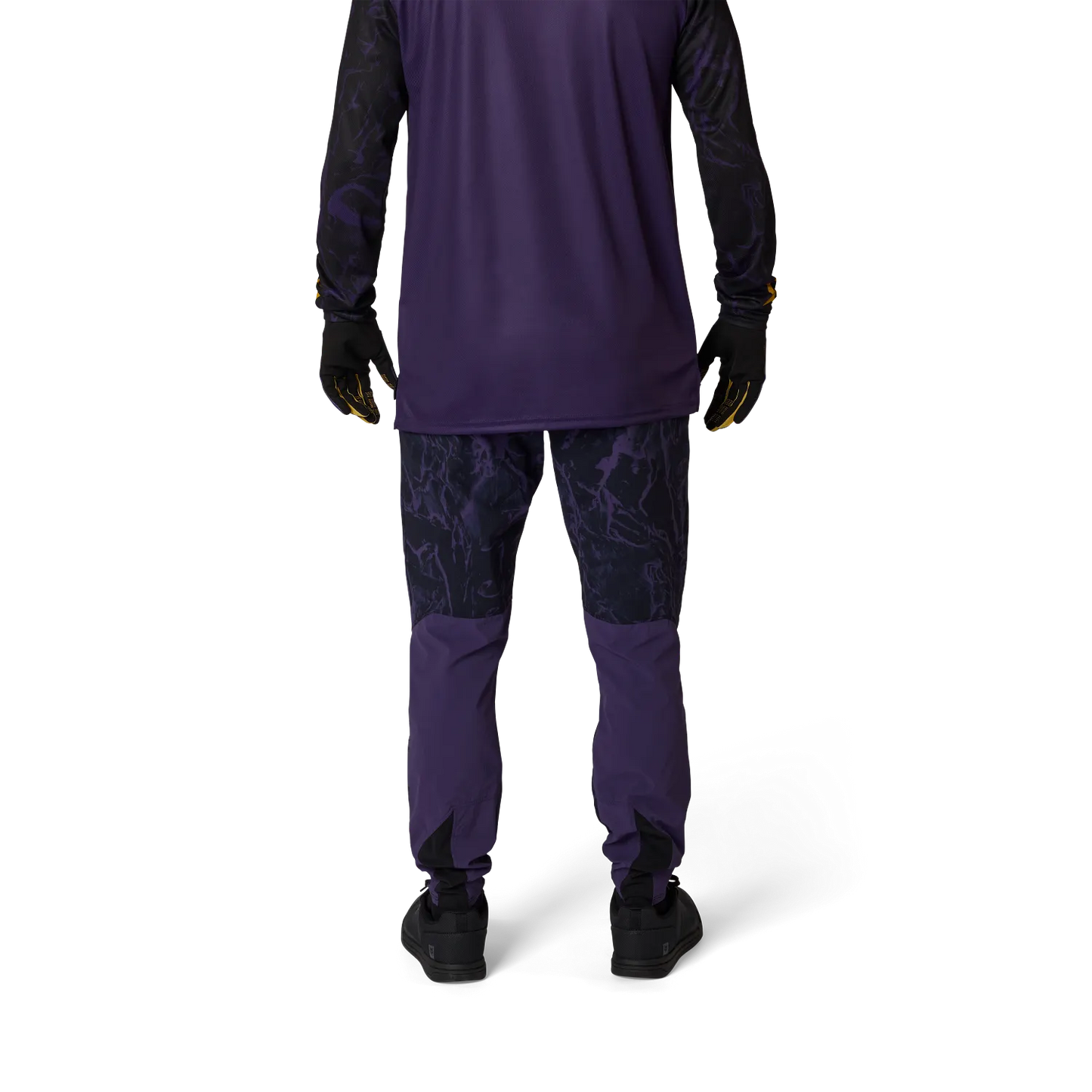 Maglia a maniche lunghe FOX RANGER IMAGE PRINT Nero/viola