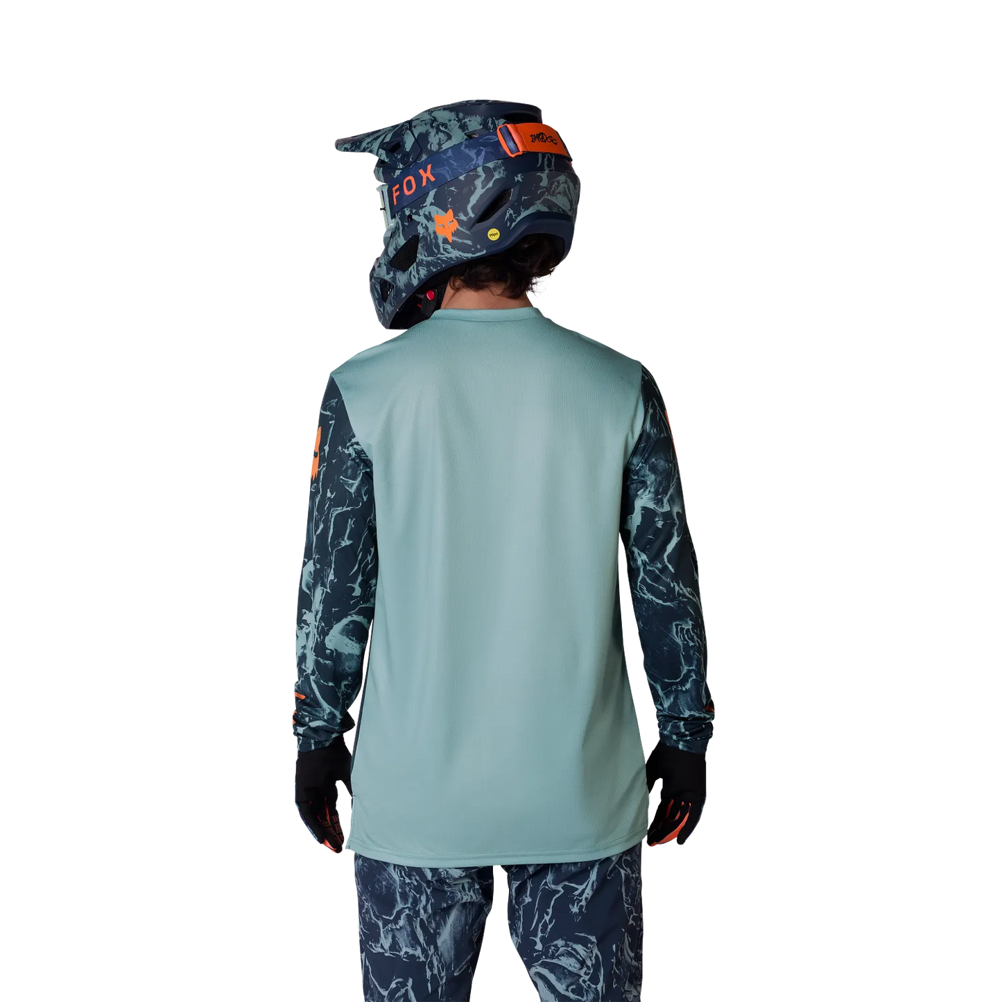 Maglia a manica lunga FOX RANGER IMAGE PRINT Blu Artico