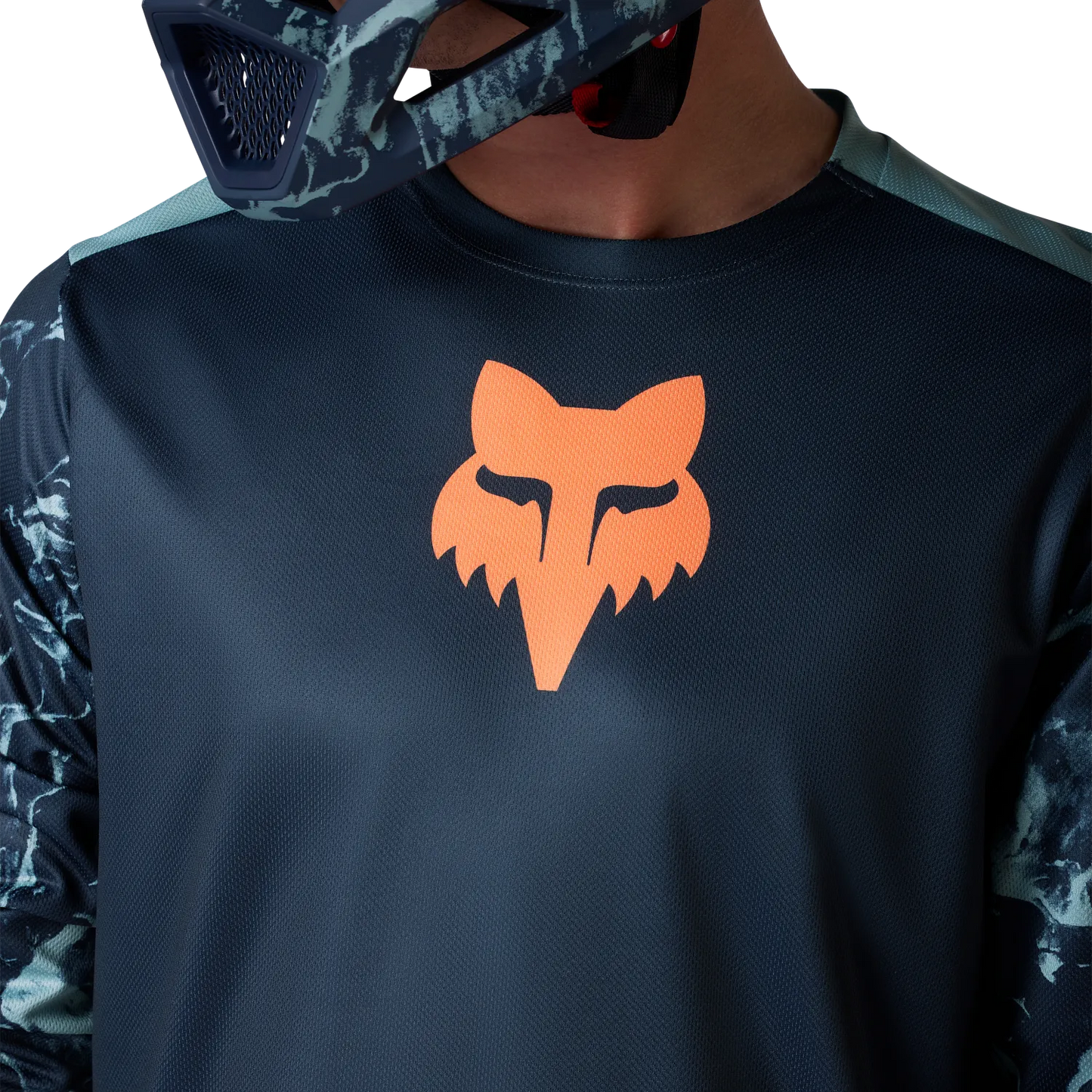 Maglia a manica lunga FOX RANGER IMAGE PRINT Blu Artico