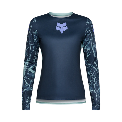 Maglia FOX RANGER IMAGE PRINT Donna Maniche Lunghe Blu