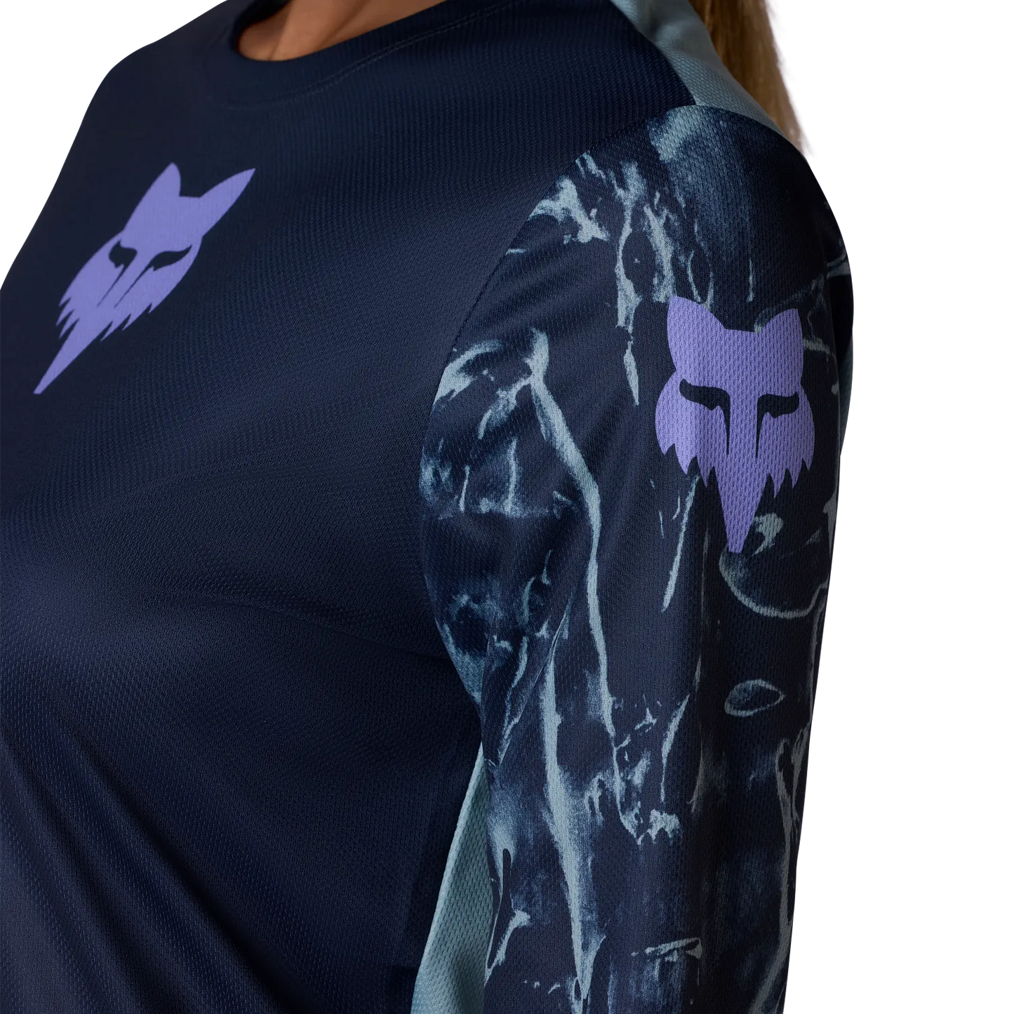 FOX RANGER IMAGE PRINT Maglia a maniche lunghe da donna Blu