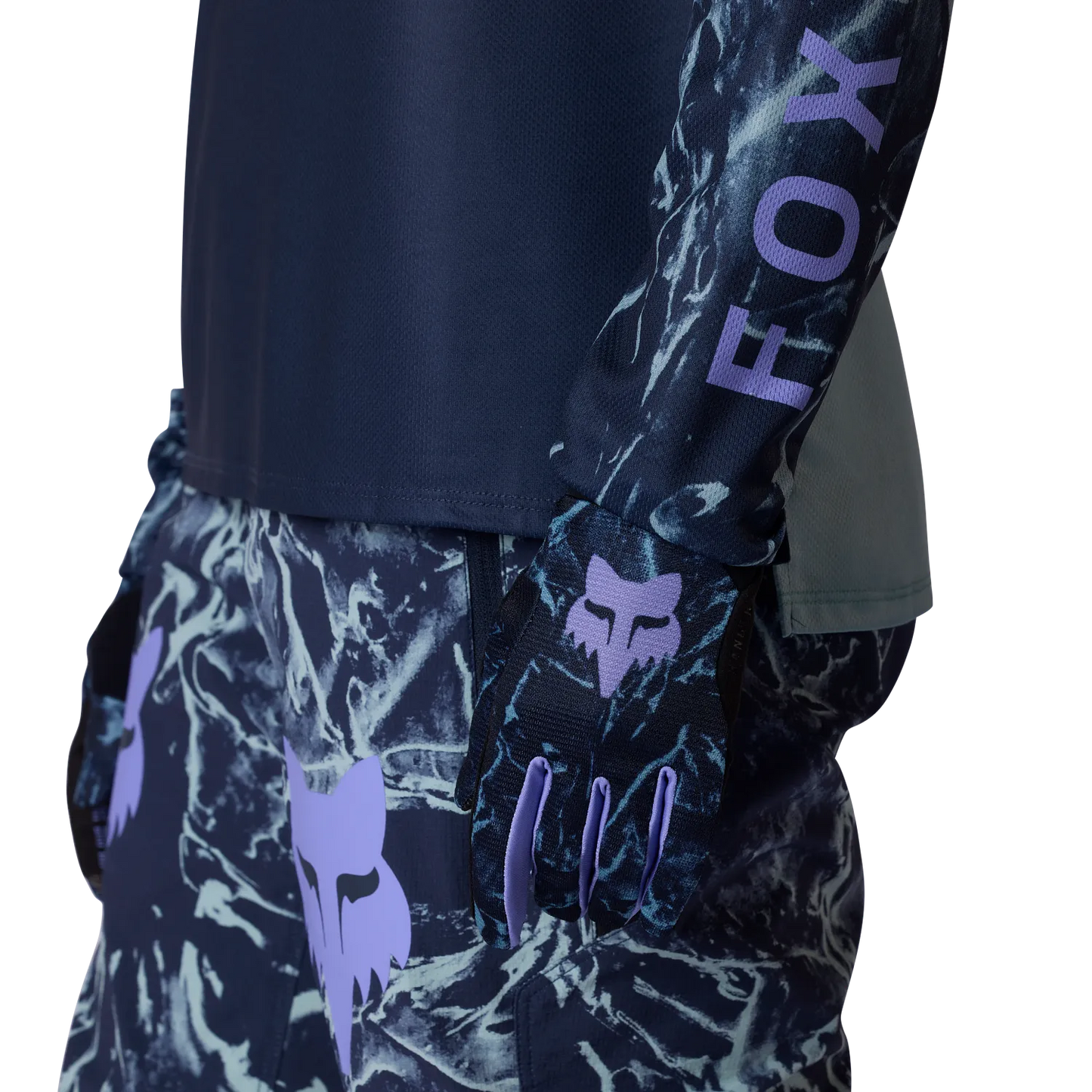 FOX RANGER IMAGE PRINT Maglia a maniche lunghe da donna Blu