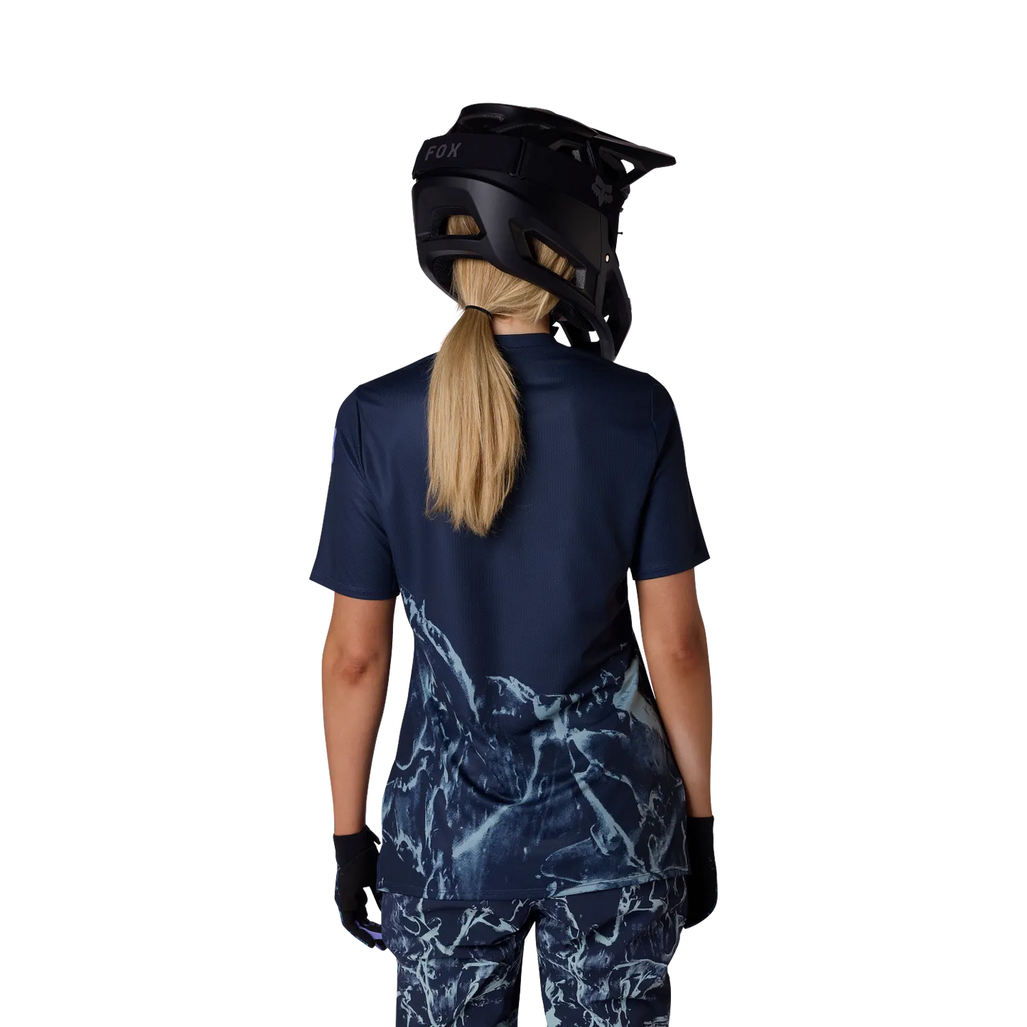 Maglia a maniche corte FOX RANGER IMAGE PRINT Donna Blu Artico