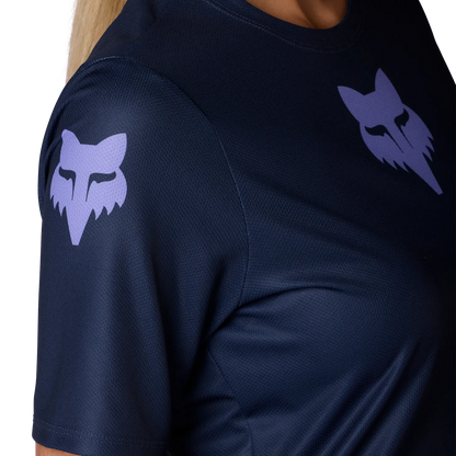 Maglia FOX RANGER IMAGE PRINT Donna Maniche Corte Arctic Blue