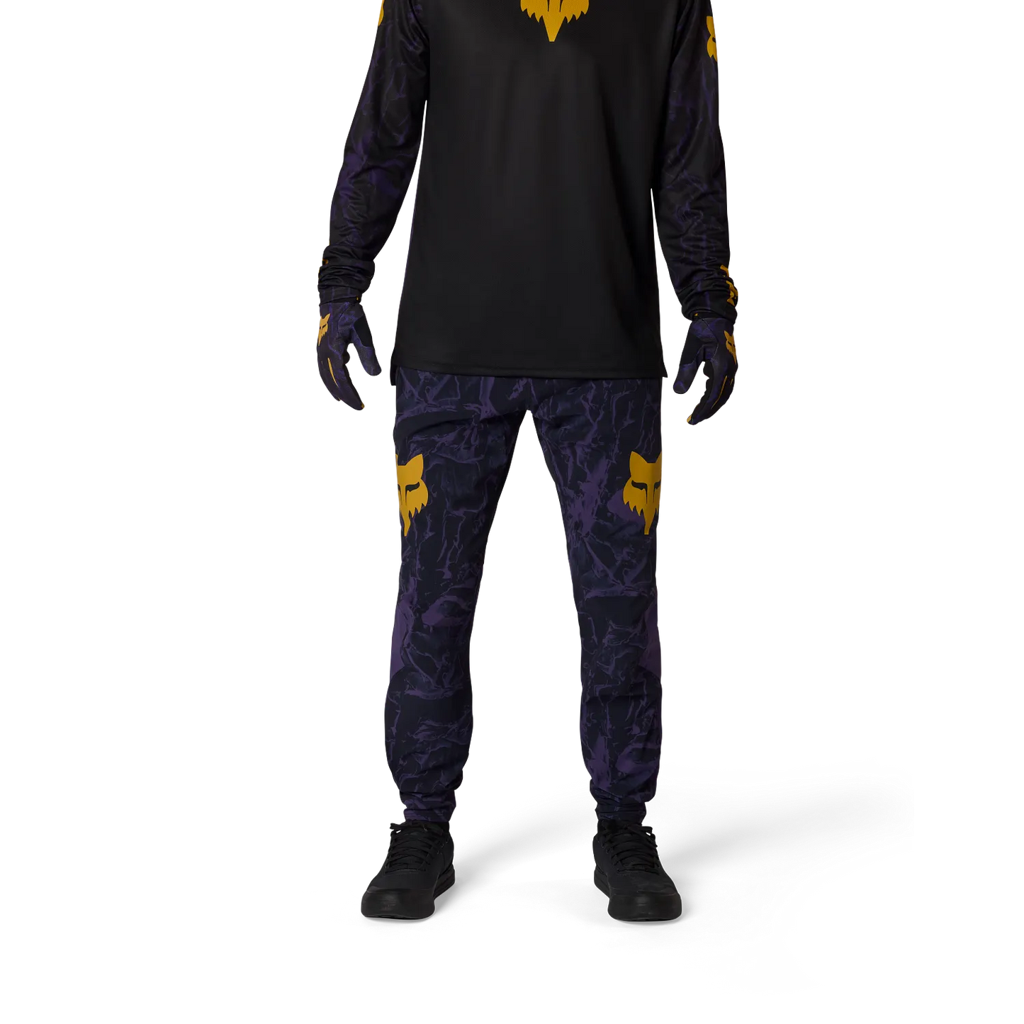 Pantaloni FOX RANGER IMAGE PRINT Viola Prugna