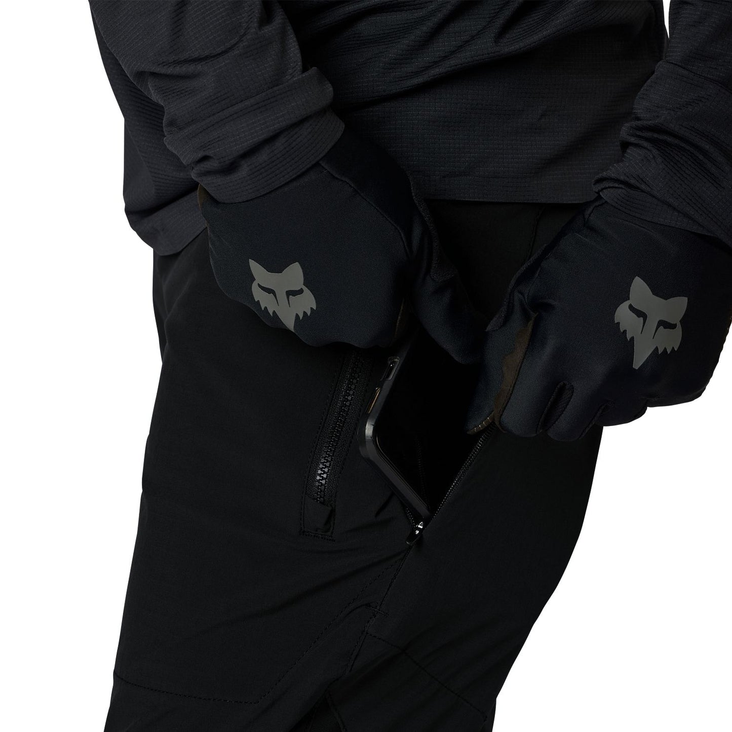 FOX FLEXAIR Pantaloni neri 2026