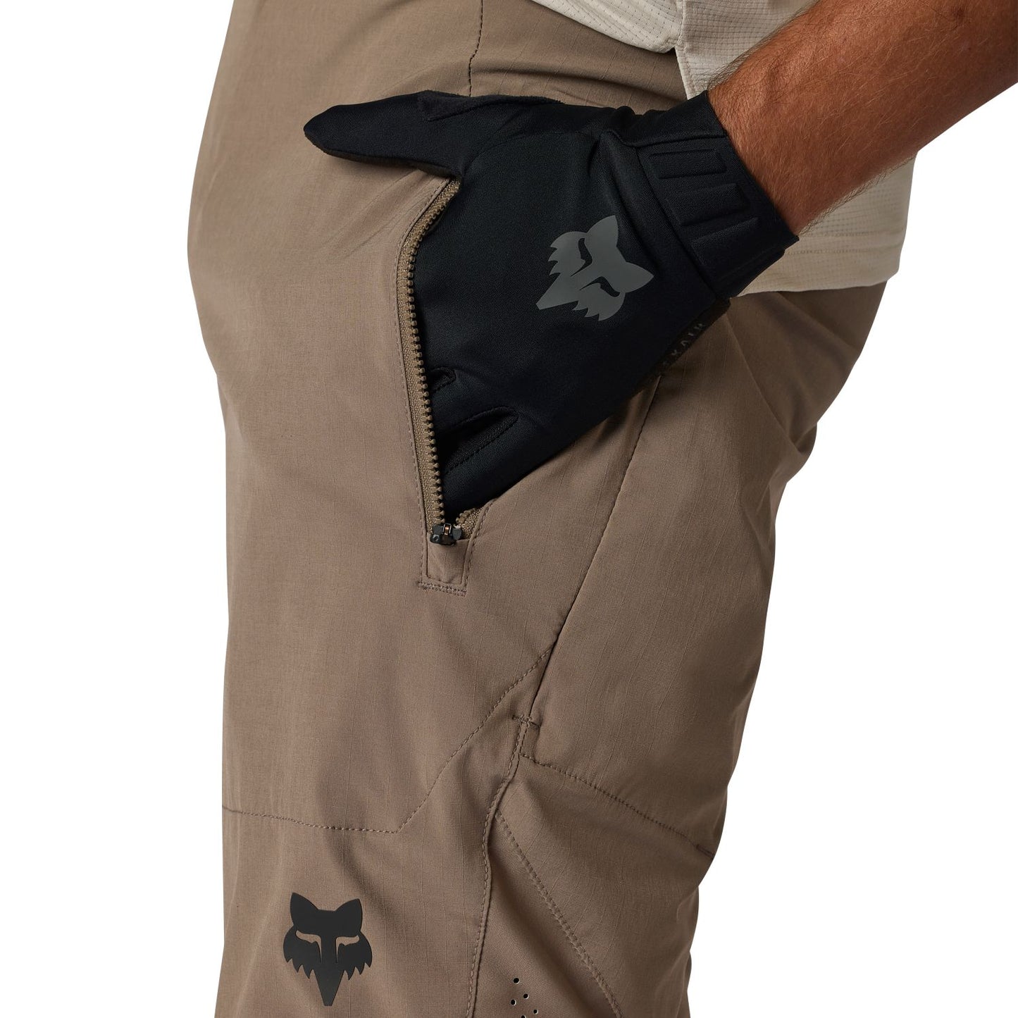 FOX FLEXAIR Pantaloni beige noce moscata