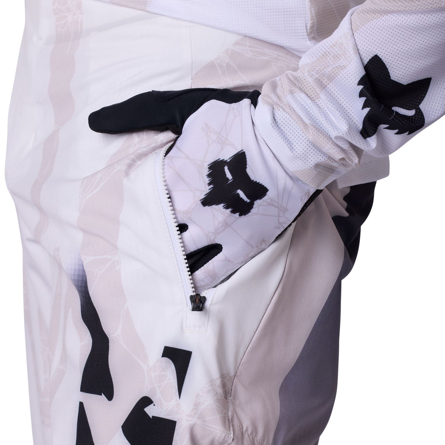 FOX FLEXAIR DIFFUSE SE Pantaloni Bianco