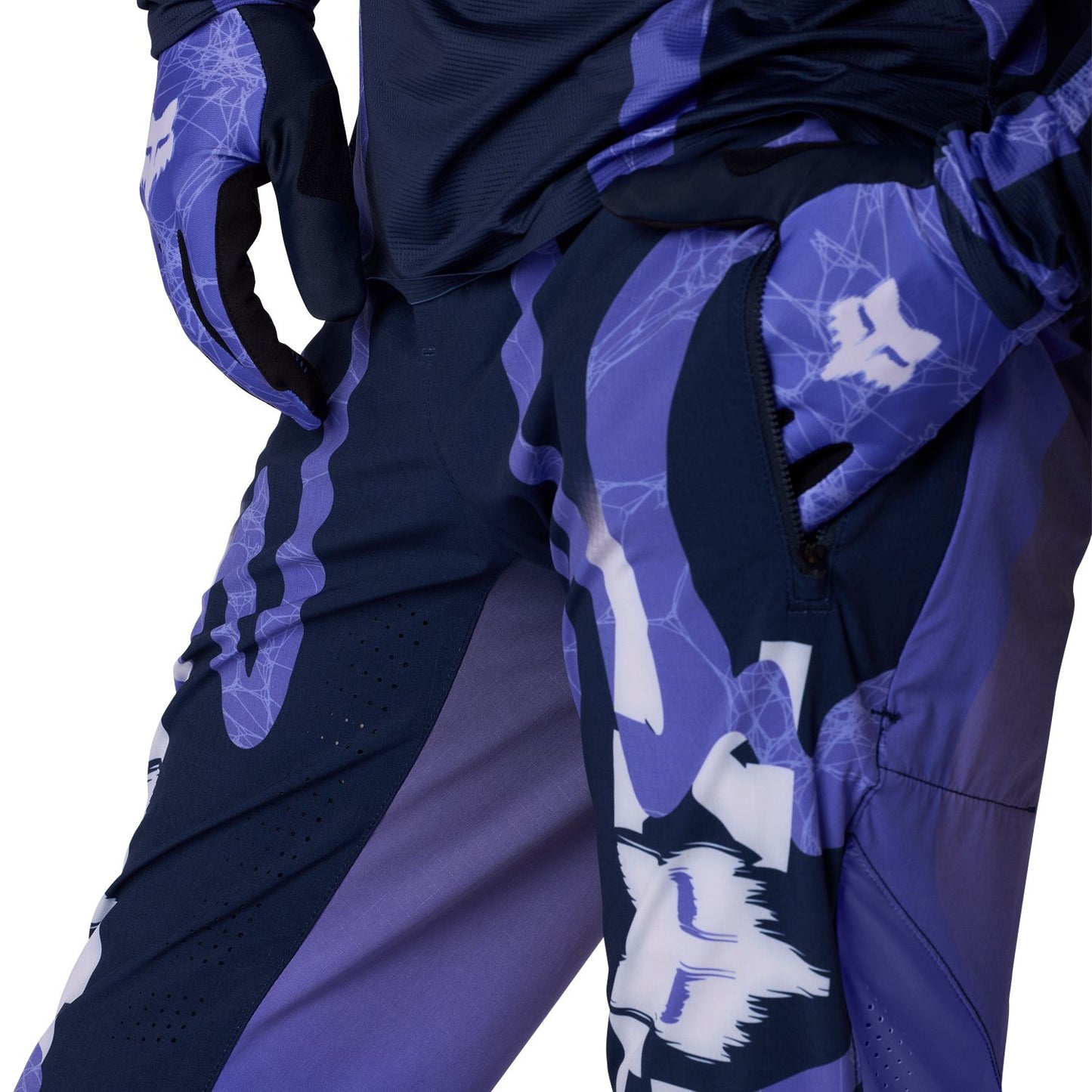 FOX FLEXAIR DIFFUSE SE Pantaloni Viola Mirtillo