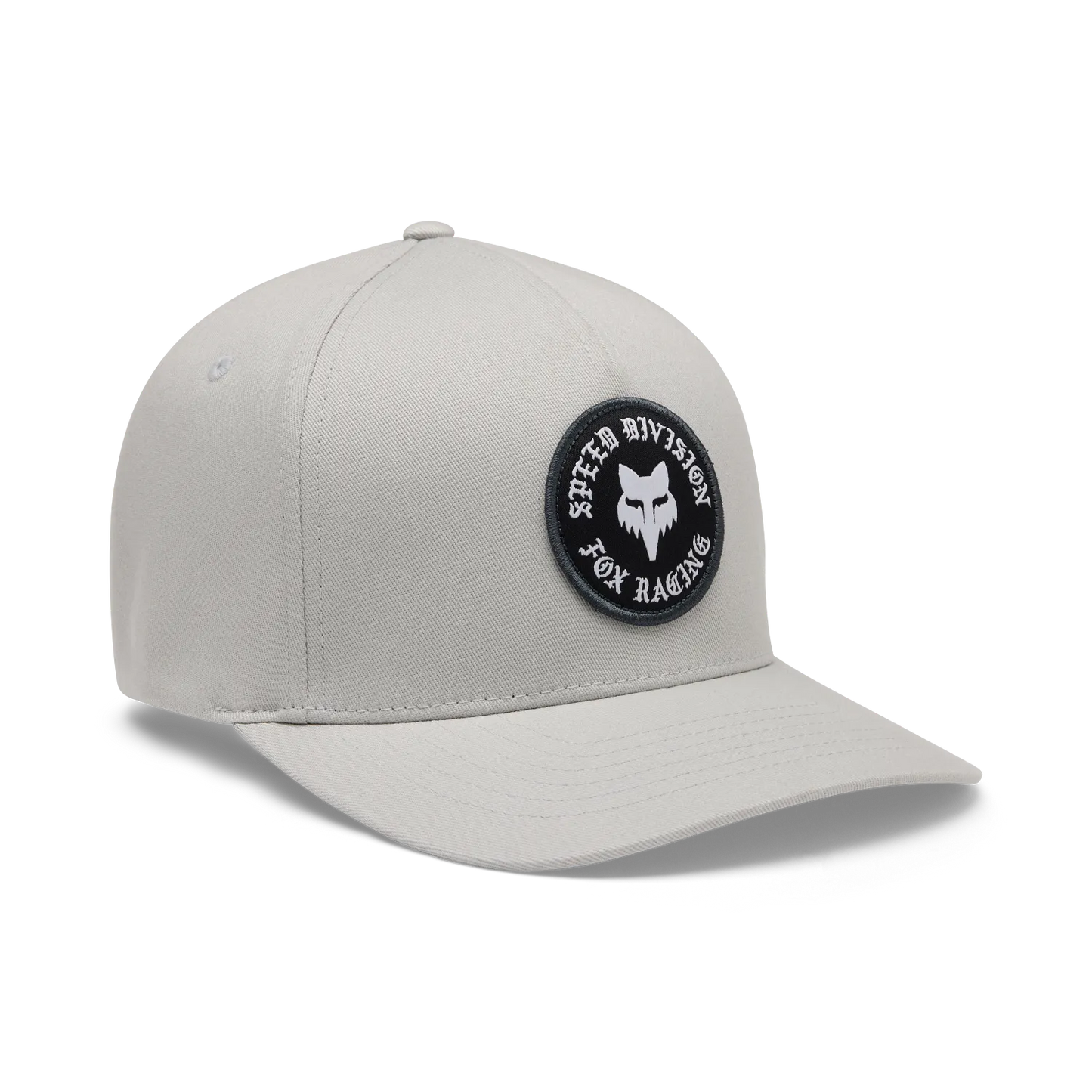 Cappello FOX BADGE FLEXFIT grigio chiaro
