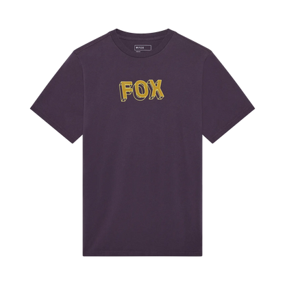 T-Shirt FOX IMAGE PRINT 195 ORIGINAL Maniche Corte Viola Plum Perfect