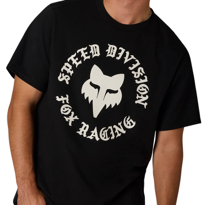 T-Shirt FOX BADGE 195 ORIGINAL Maniche Corte Nero