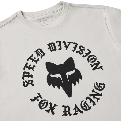 T-Shirt FOX BADGE 195 ORIGINAL Maniche Corte Light Grey