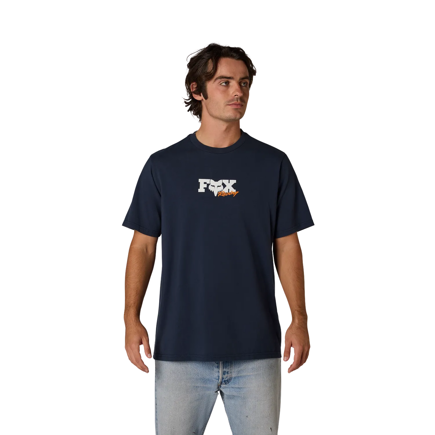 FOX CHECKER 195 ORIGINAL Maglietta a maniche corte blu notte