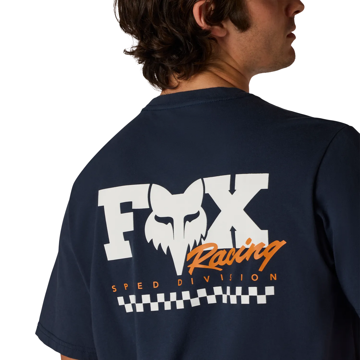 FOX CHECKER 195 ORIGINAL Maglietta a maniche corte blu notte
