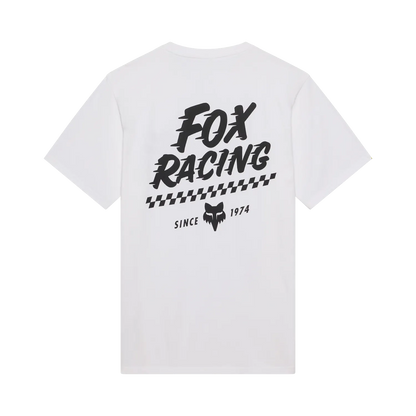 T-Shirt FOX SPEED 195 ORIGINAL Maniche Corte Bianco