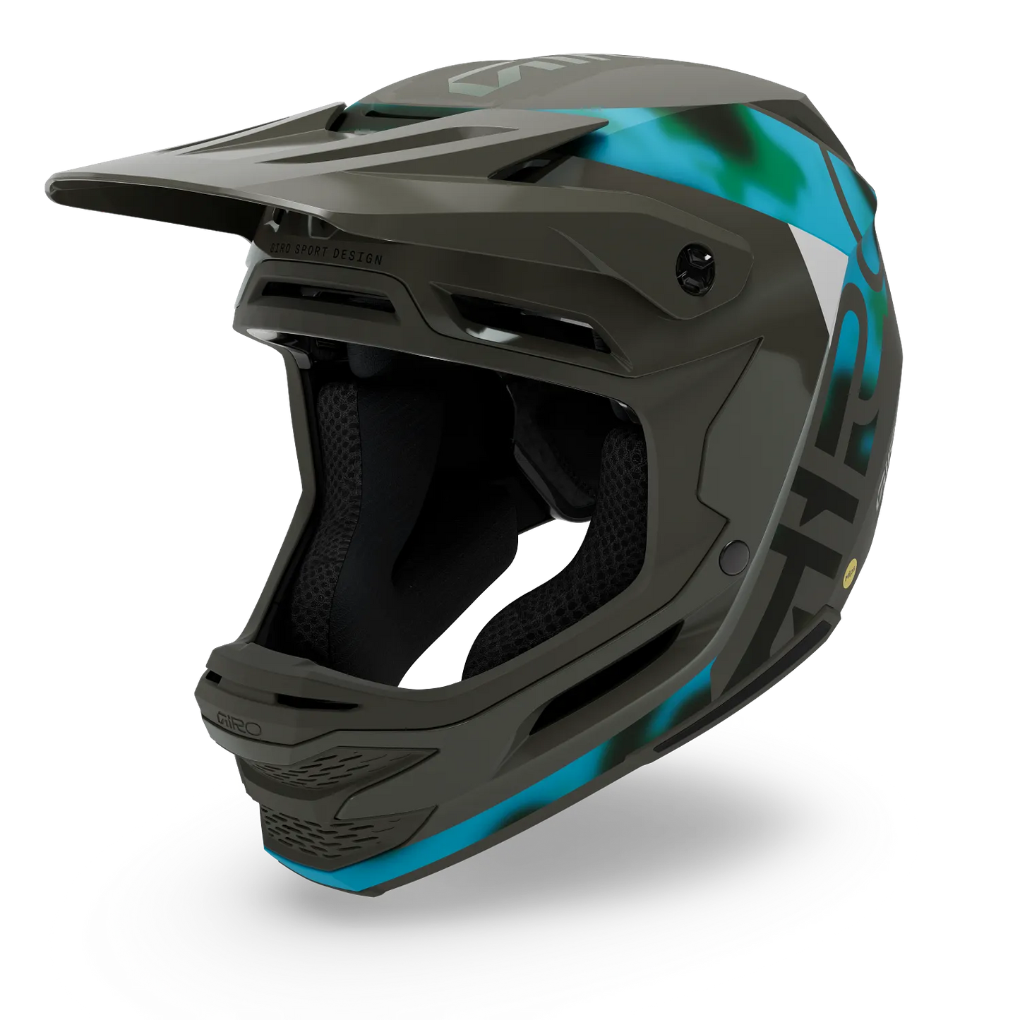 Casco MTB GIRO INSURGENT MIPS SPHERICAL Grigio/Blu