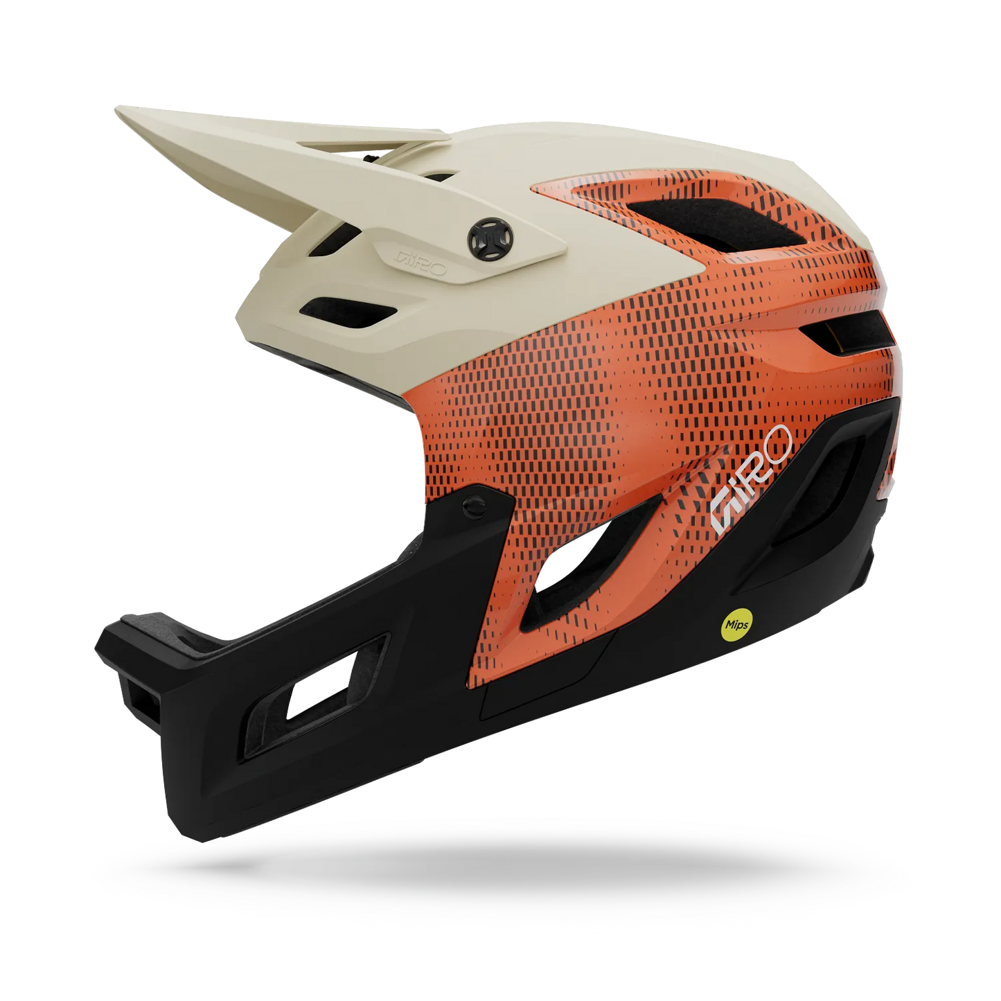 Casco MTB GIRO COALITION MIPS SPHERICAL Nero/Beige/Arancione