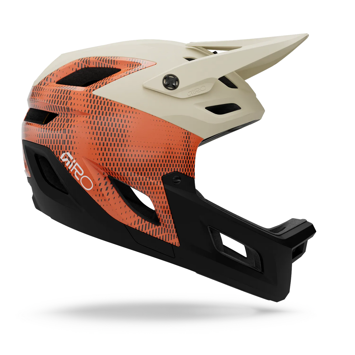Casco MTB GIRO COALITION MIPS SPHERICAL Nero/Beige/Arancione
