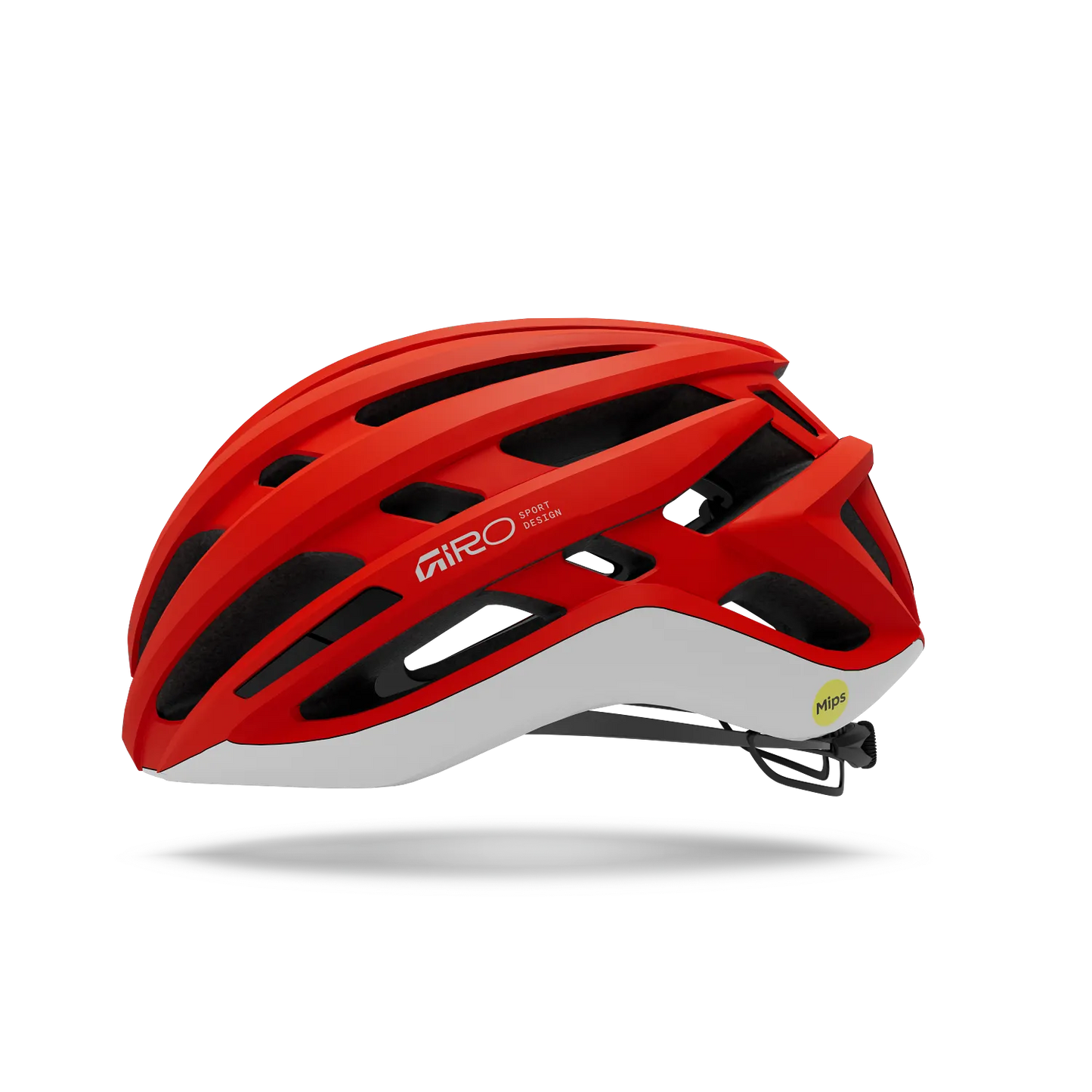 GIRO AGILIS MIPS Casco da strada rosso