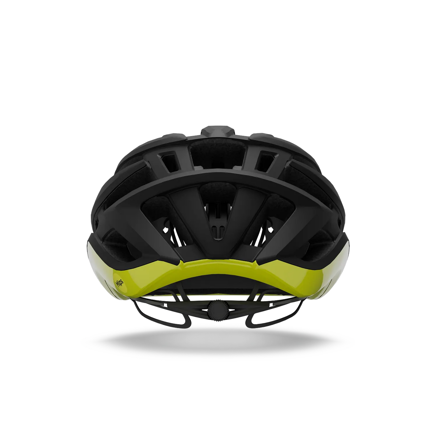 GIRO AGILIS MIPS Casco da strada nero/giallo Hi Viz