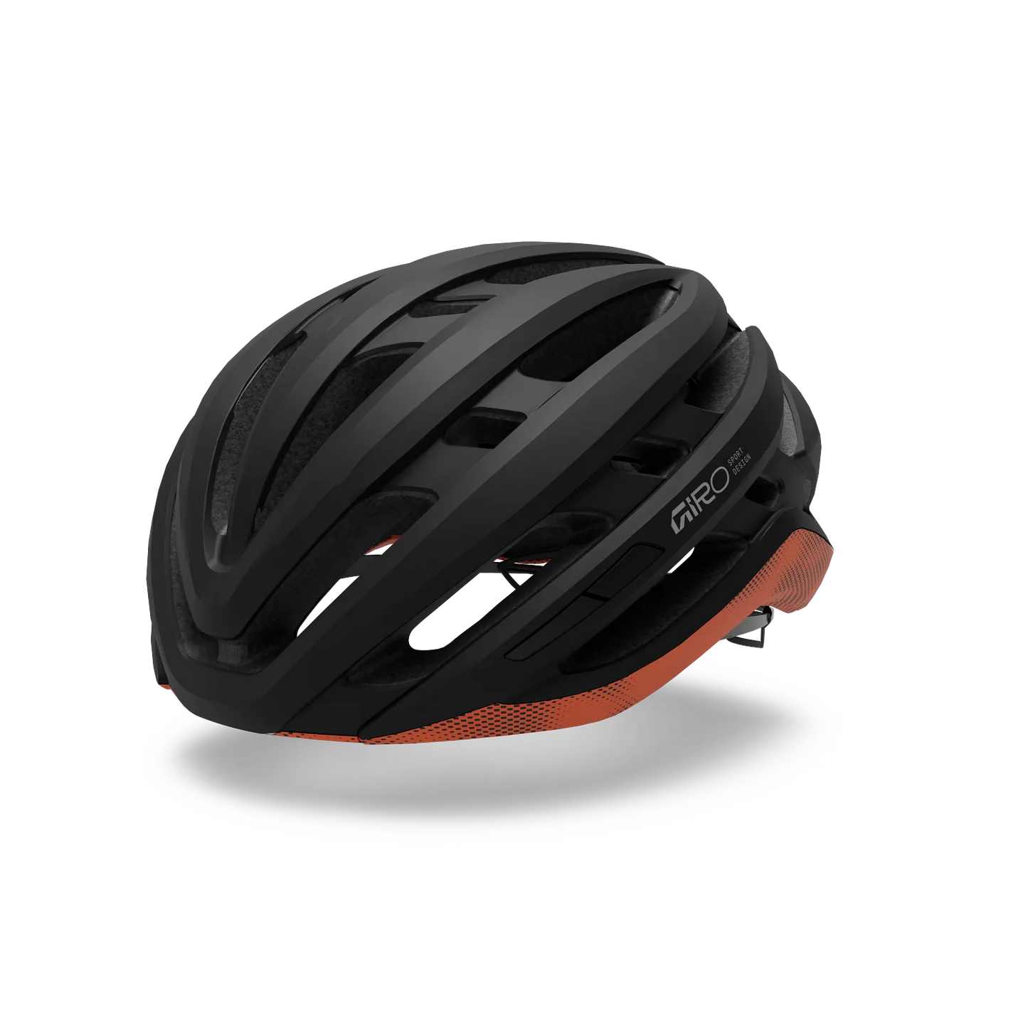 GIRO AGILIS MIPS Casco da strada Nero/Arancione
