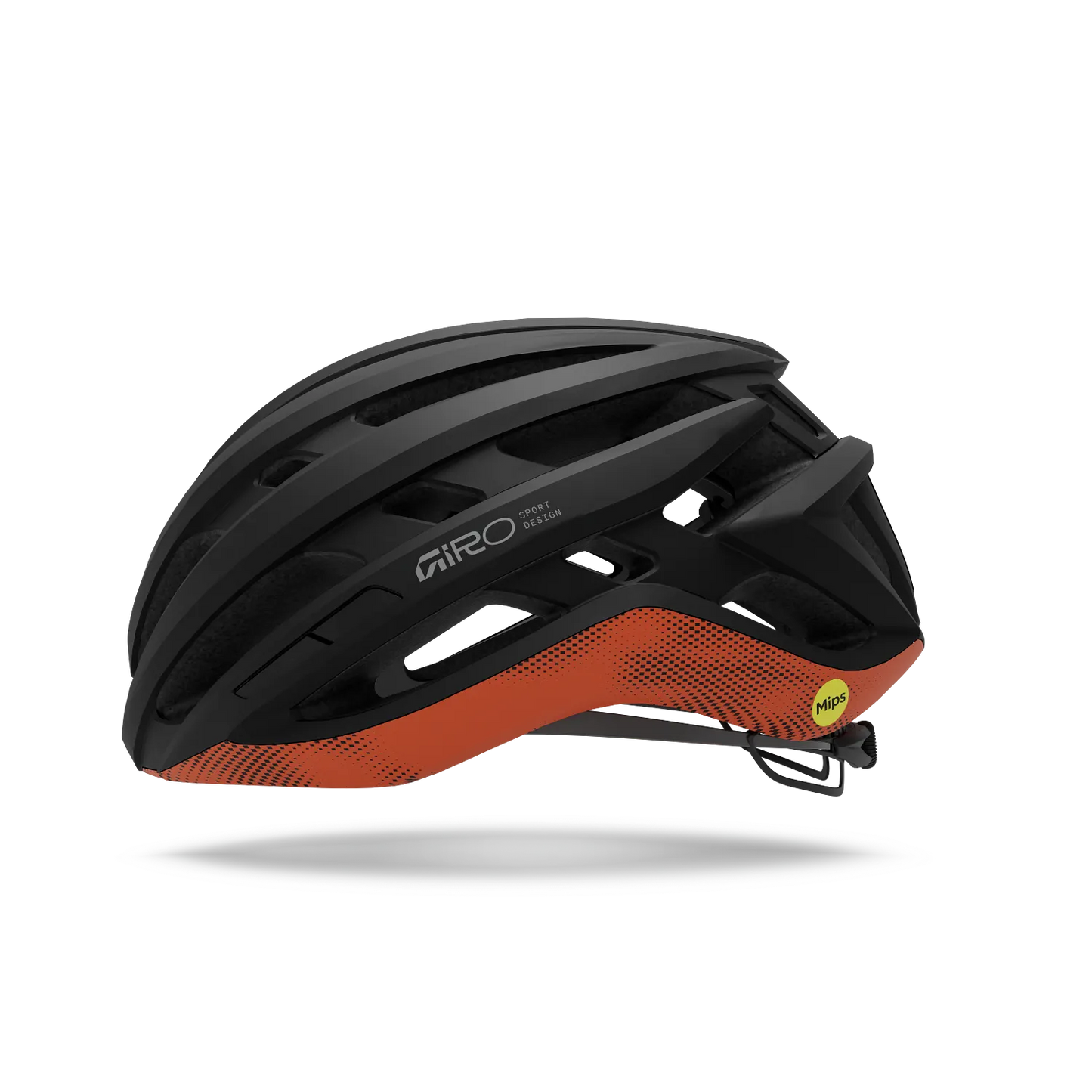 GIRO AGILIS MIPS Casco da strada Nero/Arancione