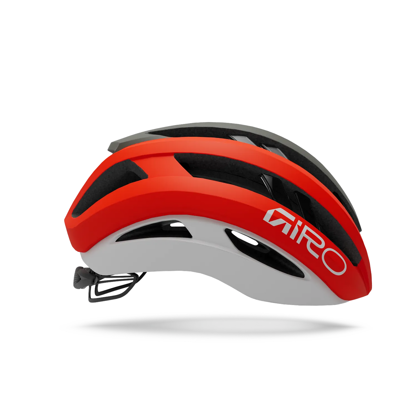 GIRO ARIES MIPS SPHERICAL Casco da strada rosso fuoco