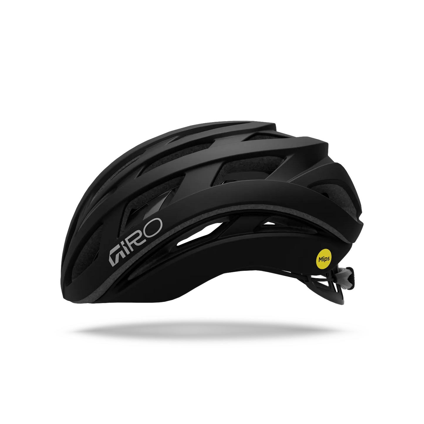 GIRO HELIOS MIPS SPHERICAL Casco da strada nero opaco
