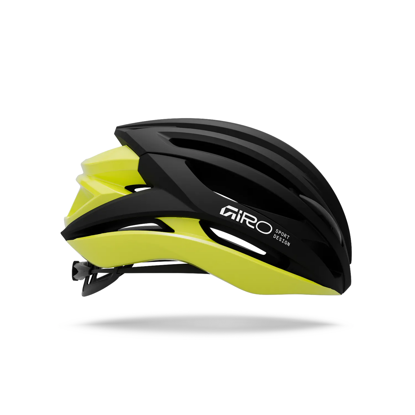 GIRO SYNTAX MIPS Casco da strada nero/giallo Hi Viz