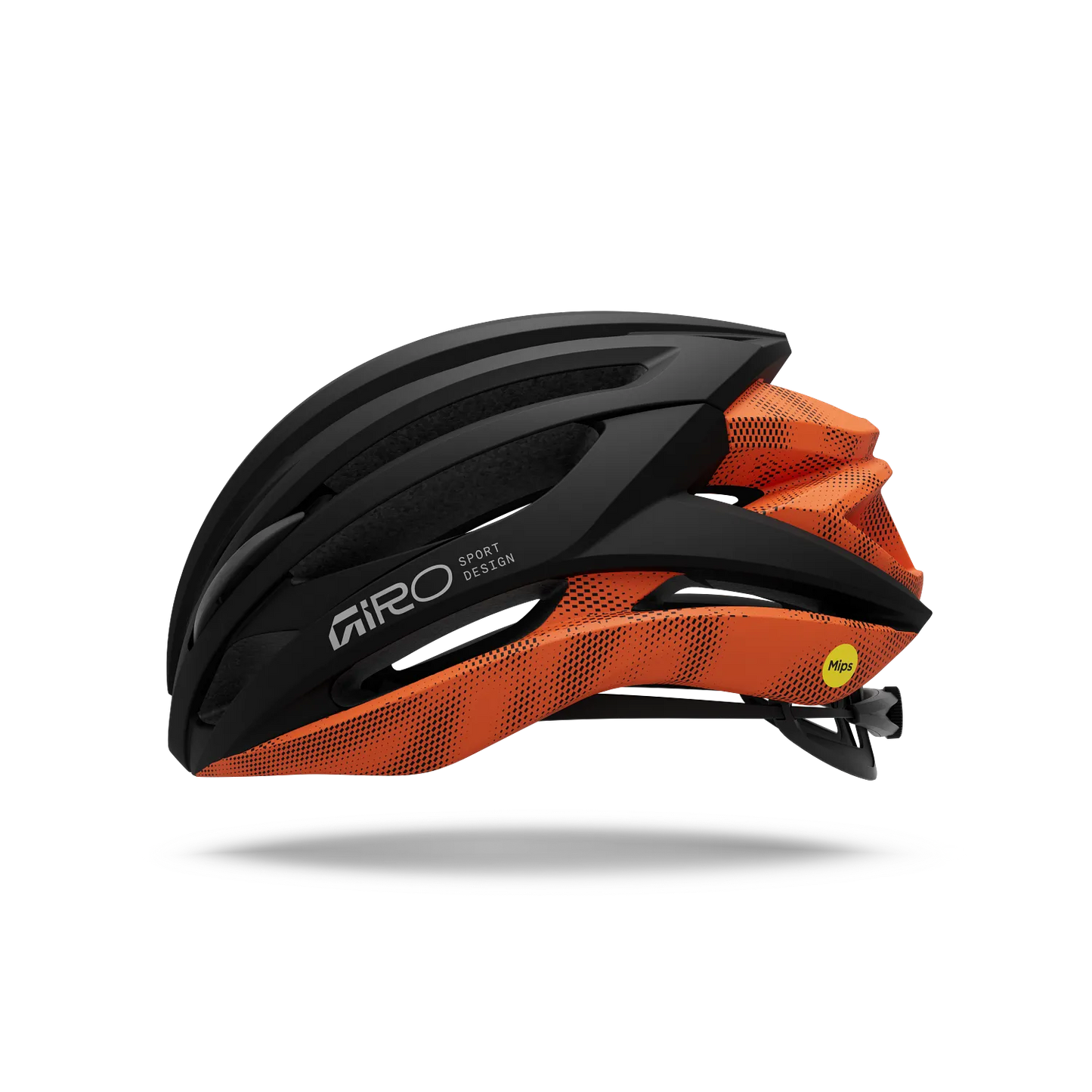 GIRO SYNTAX MIPS Casco da strada Nero/Arancione