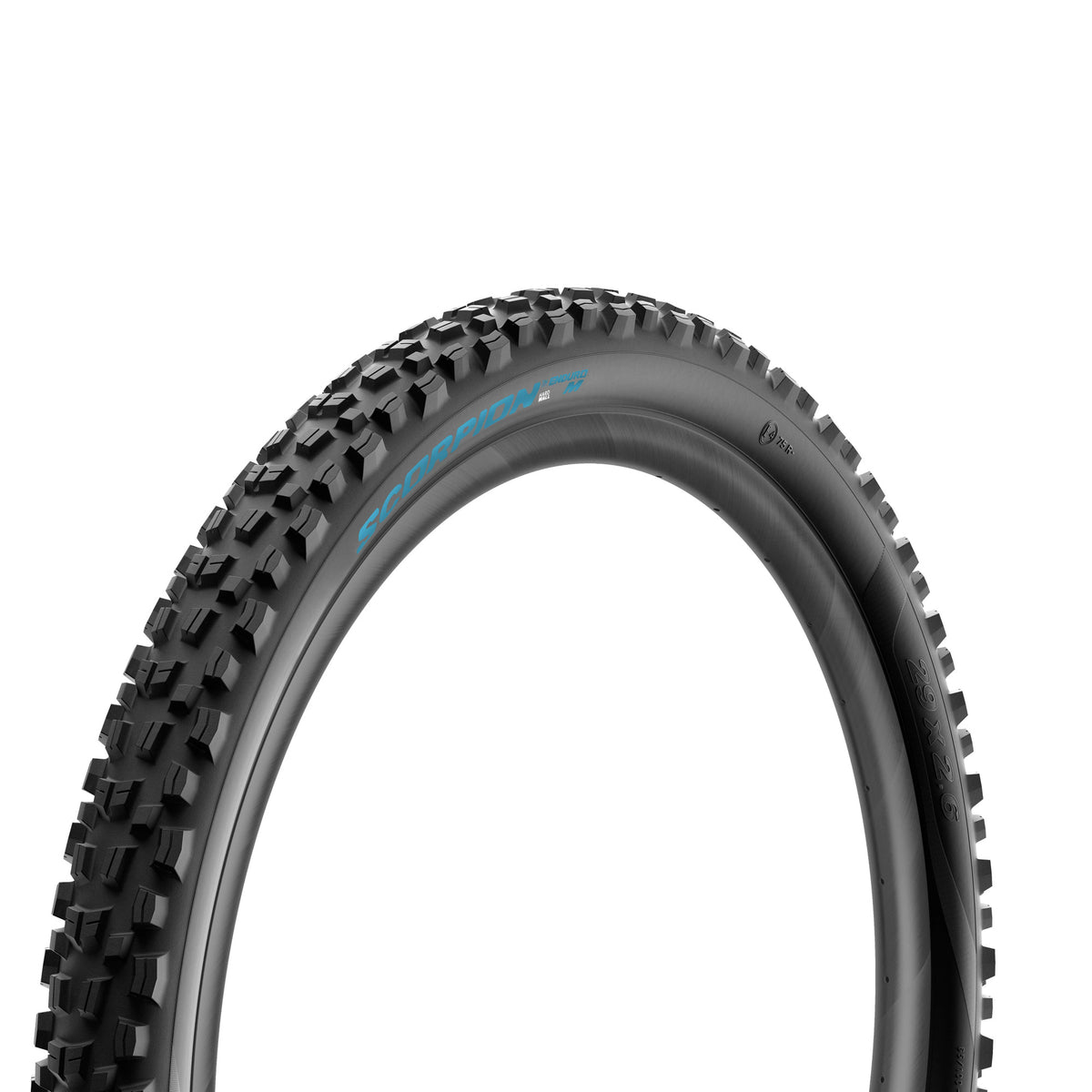 Copertone PIRELLI SCORPION ENDURO M COLOUR EDITION 29x2.40 HardWall Tubeless Ready pieghevole nero/turchese Petronas