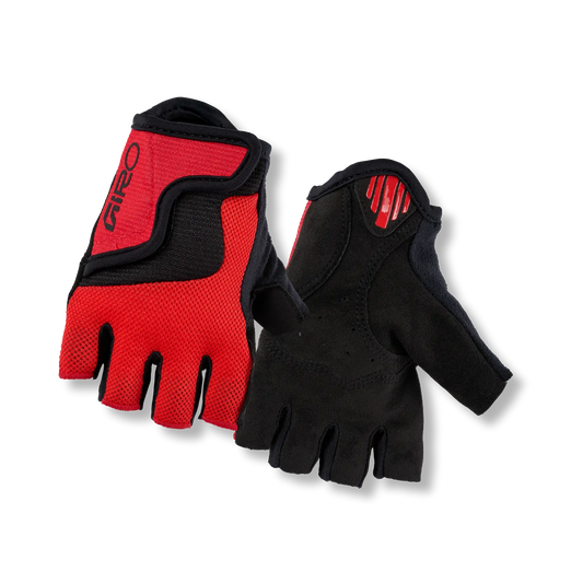 Guanti Corti GIRO BRAVO Junior Rosso