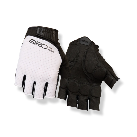 Guanti Corti GIRO BRAVO II Gel Bianco