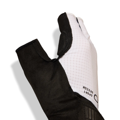 Guanti Corti GIRO BRAVO II Gel Bianco