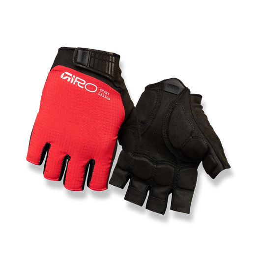 Guanti Corti GIRO BRAVO II Gel Rosso