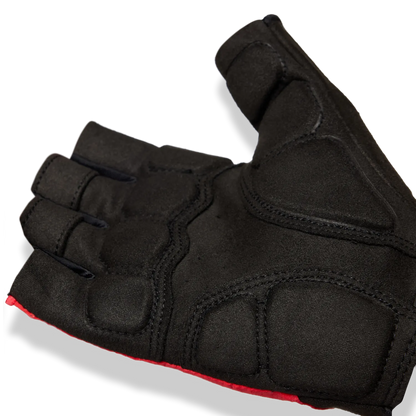 Guanti Corti GIRO BRAVO II Gel Rosso