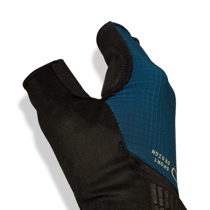Guanti Corti GIRO BRAVO II Gel Blu Zaffiro